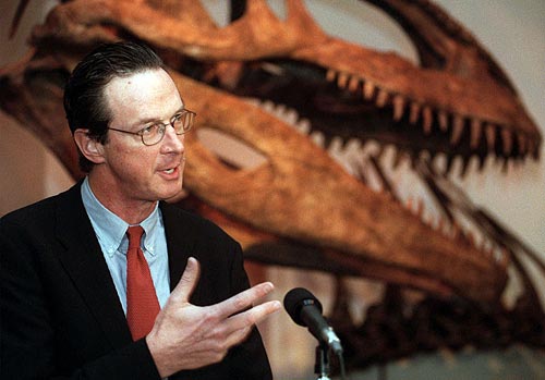 Michael Crichton. Photo by the News & Observers Brad Zweenik